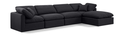 Indulge - Linen 5 Piece Modular Sectional With Chaise