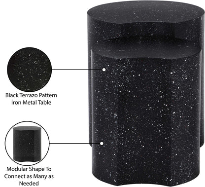 Dimple - Modular End Table - Terazzo Finish