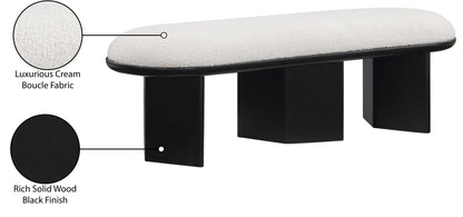 Wilshire - Bench With Black Base