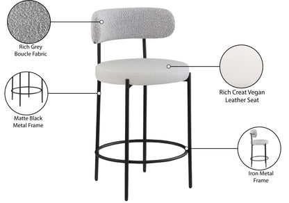 Beacon - Faux Leather Stool (Set of 2)