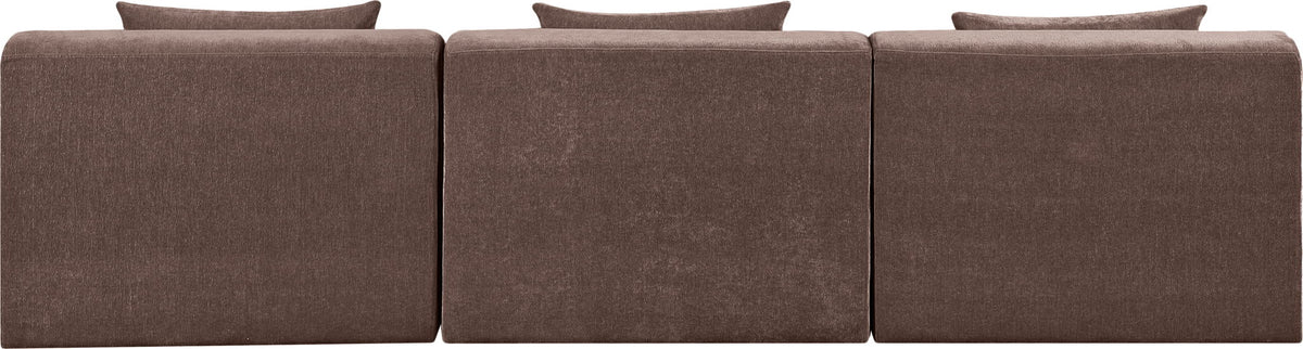 Stellar - 3 Piece 114" Upholstered Modular Armless Sofa