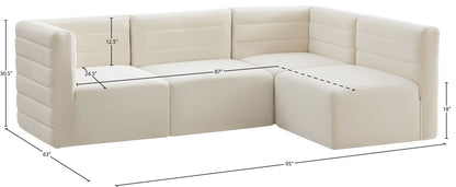Quincy - 4 Piece Modular Sectional