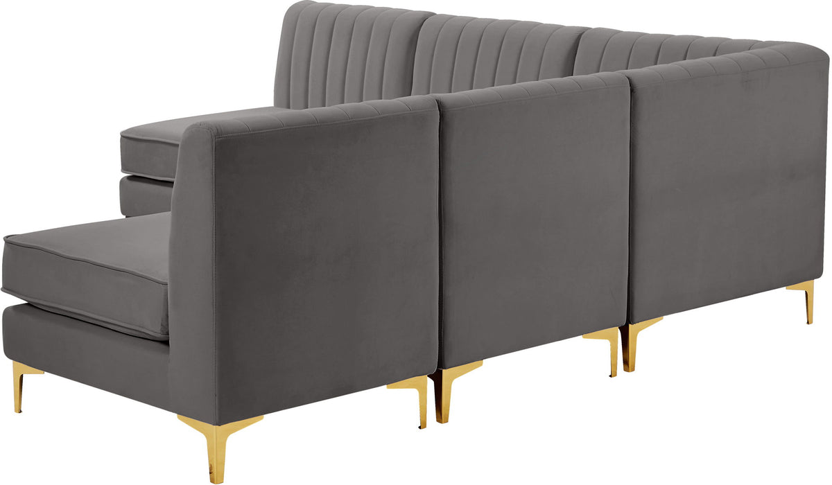 Alina - 5 Piece Armless Sectional