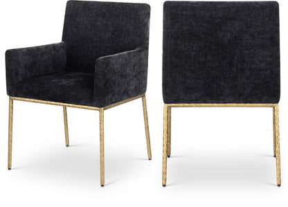 Reeves - Dining Chair With Gold Legs (Set of 2)
