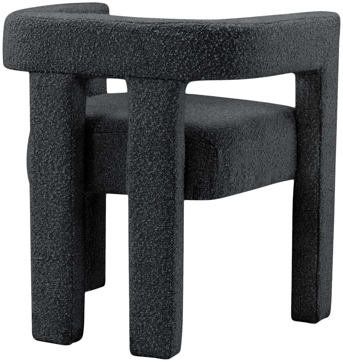 Athena - Boucle Fabric Dining Chair