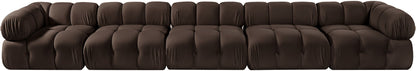 Orin - Fabric Velvet 5 Piece Modular Sofa