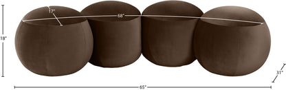 Apollo - Velvet Bench