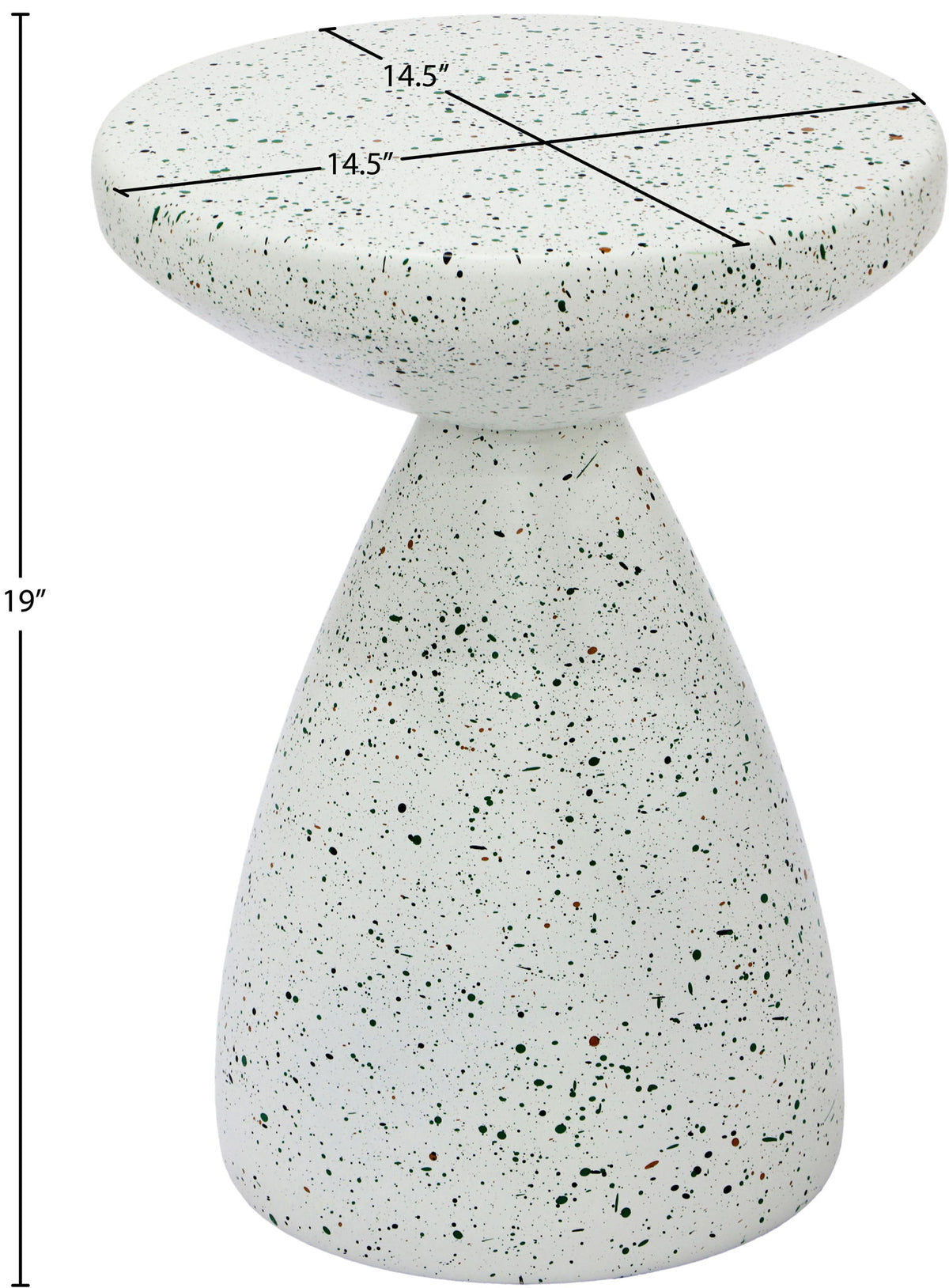 Anika - Iron Terrazzo Table