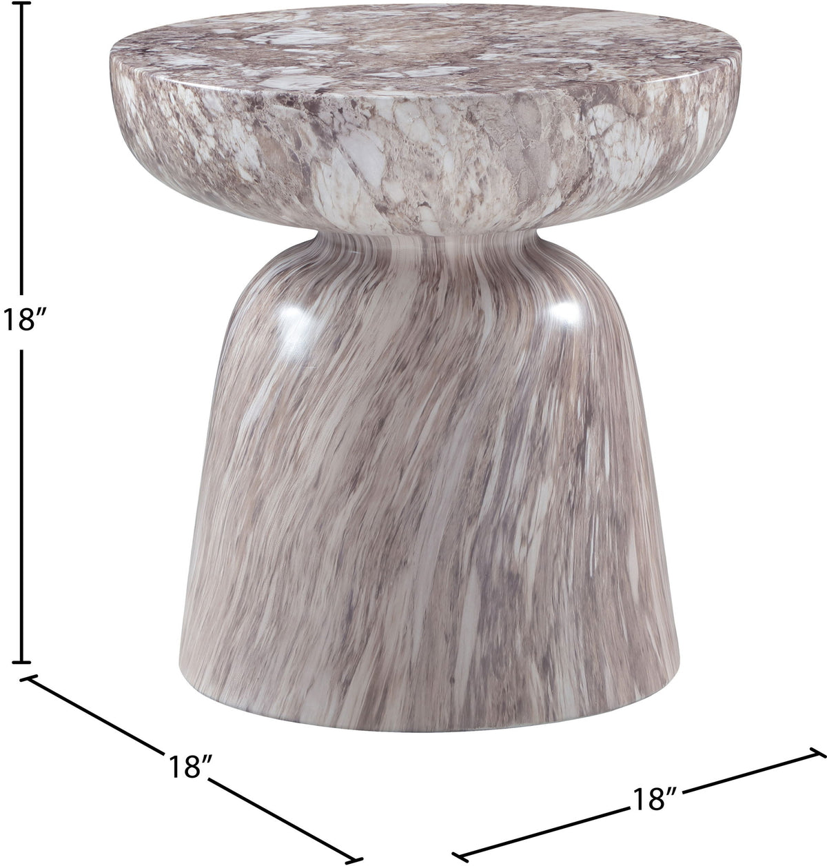 Avellino - Concrete End Table