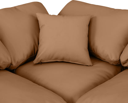 Indulge - Faux Leather 7 Piece Modular Sectional