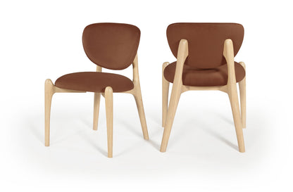 Velora - Upholstered Dining Chair (Set of 2) - Natural Base
