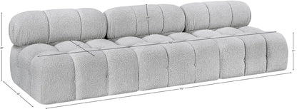 Ames - 3 Seat Modular Armless Sofa