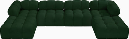 Ames - 6 Piece Fabric Modular U-Shaped Sectional