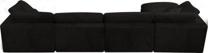 Cozy - 5 Piece Modular Sectional With Chaise