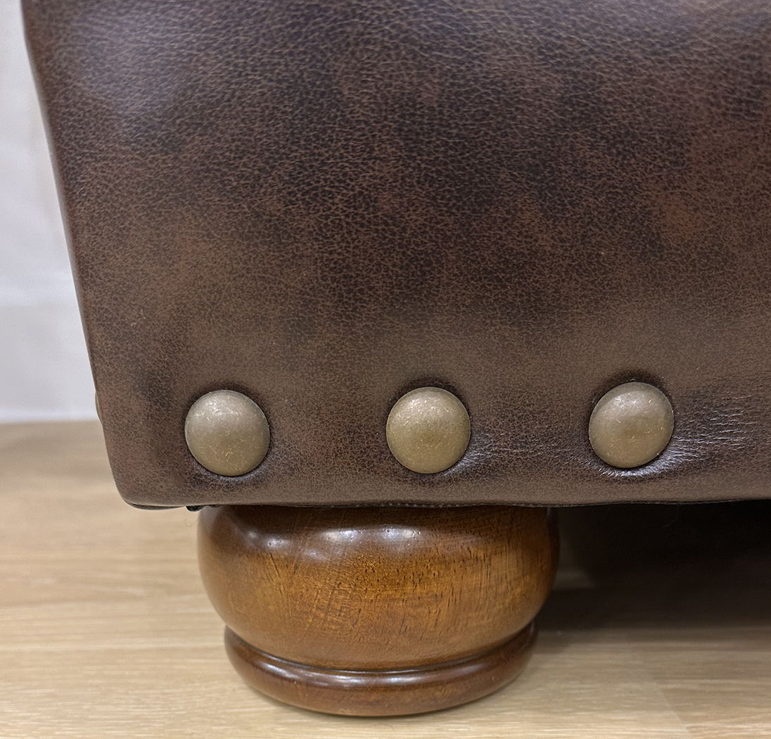 Roberto - Leather Sofa - Cocoa