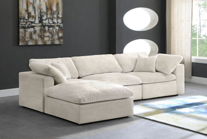 Cozy - 4 Piece Modular Sectional With Chaise