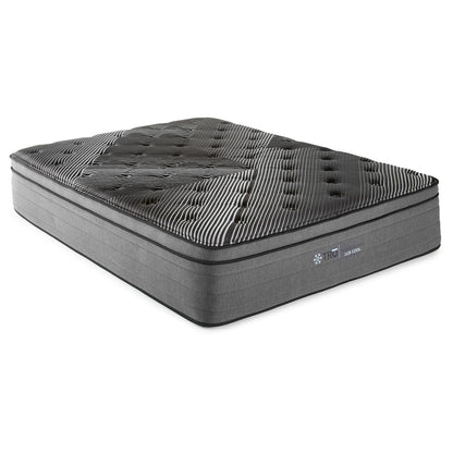 Montlake 15-inch East King Cool Euro Top Foam Hybrid Mattress