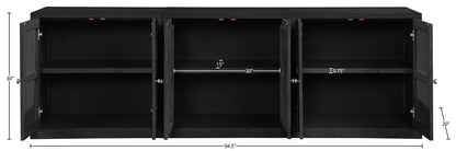 Vero - Solid Wood And Oak Venee Sideboard/Buffet