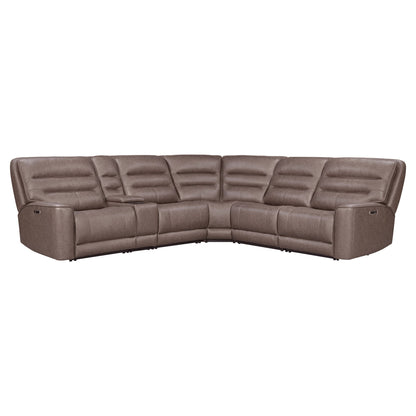 Lawson - Power Reclining Sectional With Adjustable Headrests