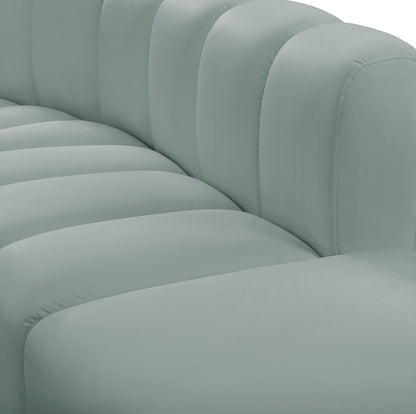 Arc - Faux Leather Reverse Corner Chair
