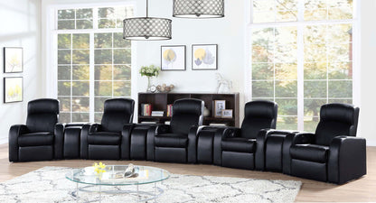Cyrus 9-piece Upholstered Home Theater Seating