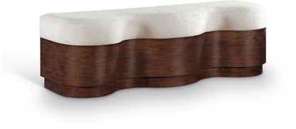 Savoy - Bench With Brown Base