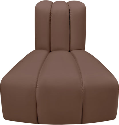 Arc - Faux Leather Reverse Corner Chair