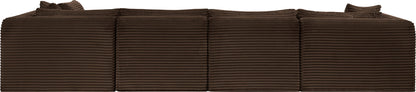 Shaggy - 6 Piece Modular U-Shaped Sectional