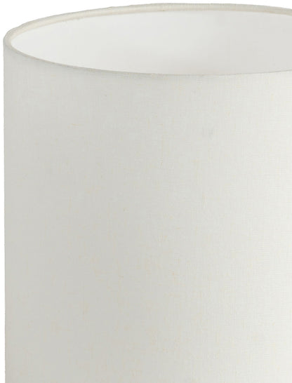 Vellum - Genuine Marble Base And Linen Textured Fabric Shade Table Lamp