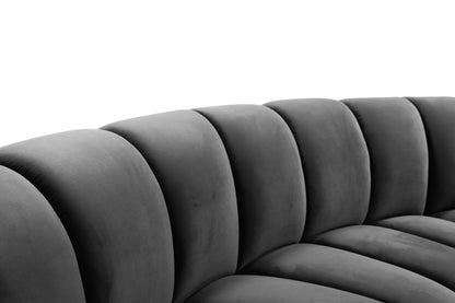 Infinity - 4 Piece Velvet Modular Sectional