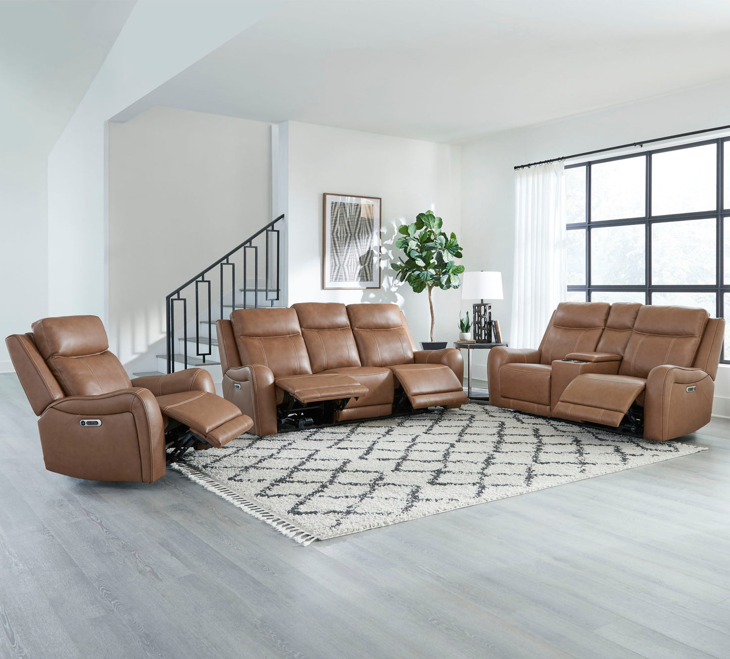 Haywood - Power Reclining Sofa Set