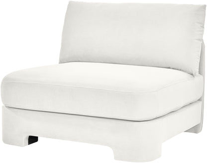 Hammond - Velvet Performance Fabric Upholstered Armless Chair