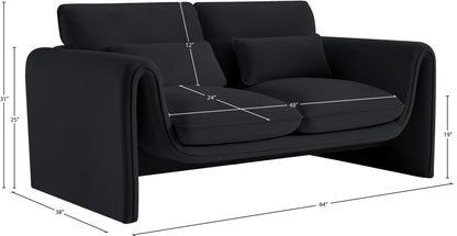 Sloan - Velvet Loveseat
