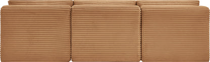 Shaggy - Fabric 3 Seat Modular Armless Sofa