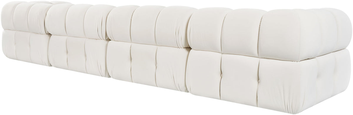 Orin - Fabric Velvet 4 Piece Modular Sofa