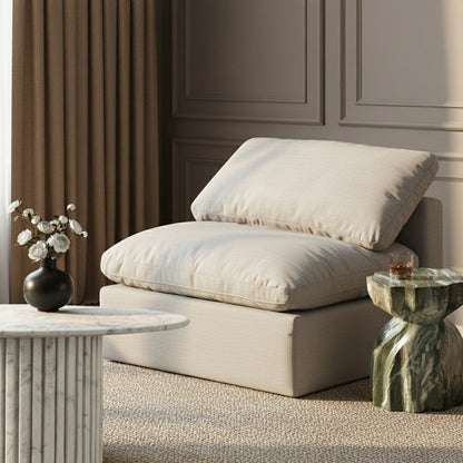 Indulge - Linen Armless Chair