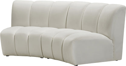 Infinity - 2 Piece Velvet Modular Sectional