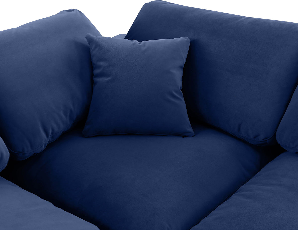 Comfy - Velvet Modular Sofa 3 Seats