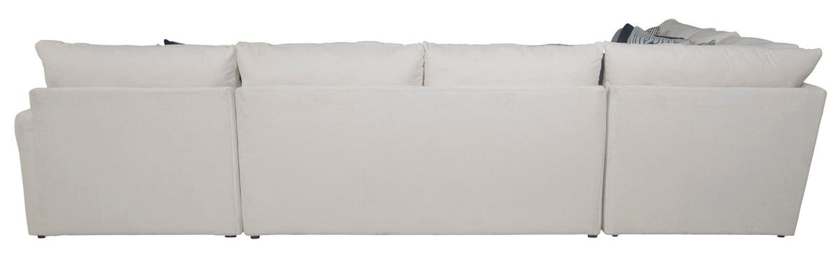 Polaris - Sectional With Comfort Coil Seating, 9 Included Accent Pillows And Included Cocktail Ottoman