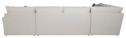Polaris - Sectional With Comfort Coil Seating, 9 Included Accent Pillows And Included Cocktail Ottoman