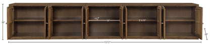 Vero - Solid Wood And Oak Venee Sideboard/Buffet
