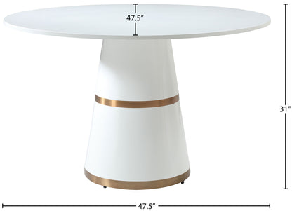 Hans - Dining Table - White