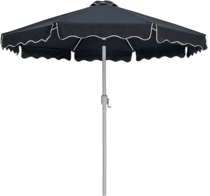 Amalfi - Patio Umbrella - Black Base / White Pole