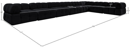 Orin - 8 Piece Modular Sectional (5 Modular Chairs, 3 Corner Chairs)
