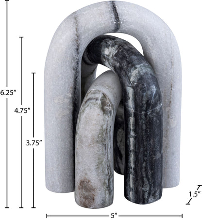 Arco - 3 Piece Marble Decorative Object