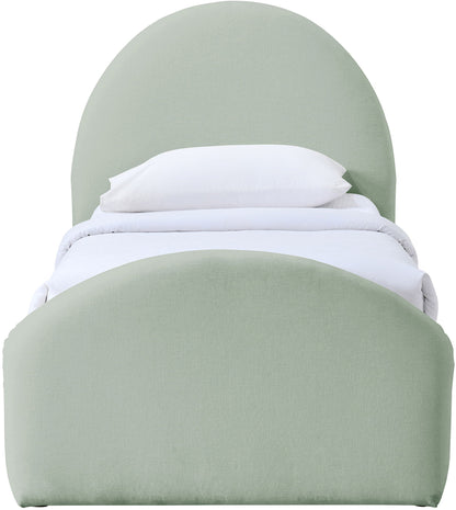 Andaz - Chenille Fabric Upholstered Bed