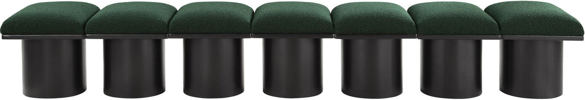 Pavilion - 7 Piece Modular Bench With Black Base