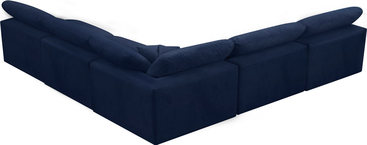 Cozy - 5 Piece Modular Corner Armless Sectional