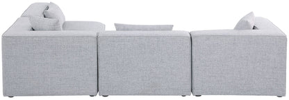 Cube - Linen 4 Piece Modular Corner Sectional