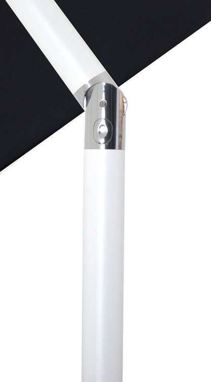 Amalfi - Patio Umbrella - White Base / White Pole